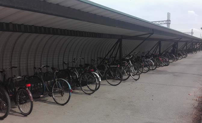 Razzia di bici alla stazione ferroviaria
