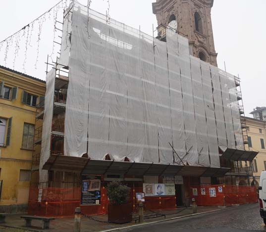Una nuova facciata per Sant’Andrea