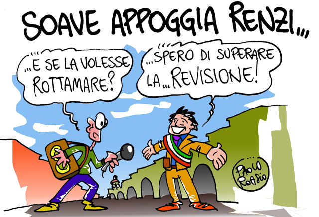 Soave appoggia Renzi