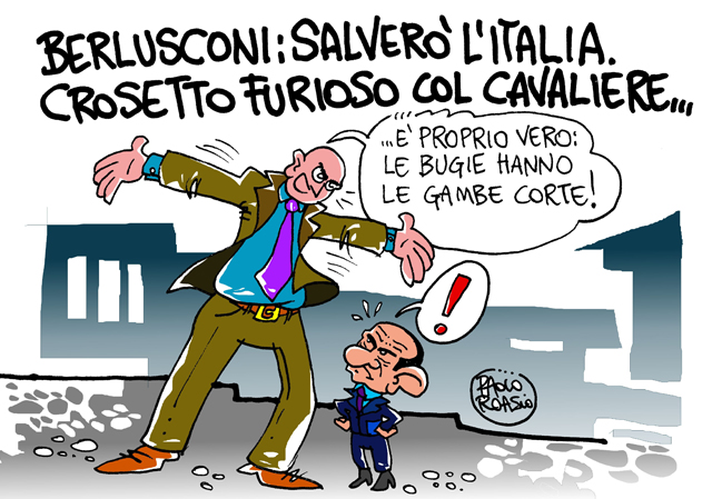 Berlusconi e Crosetto