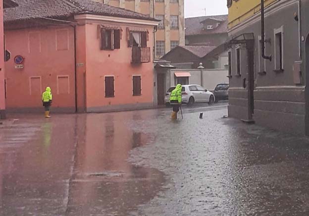 In tilt per un violento temporale