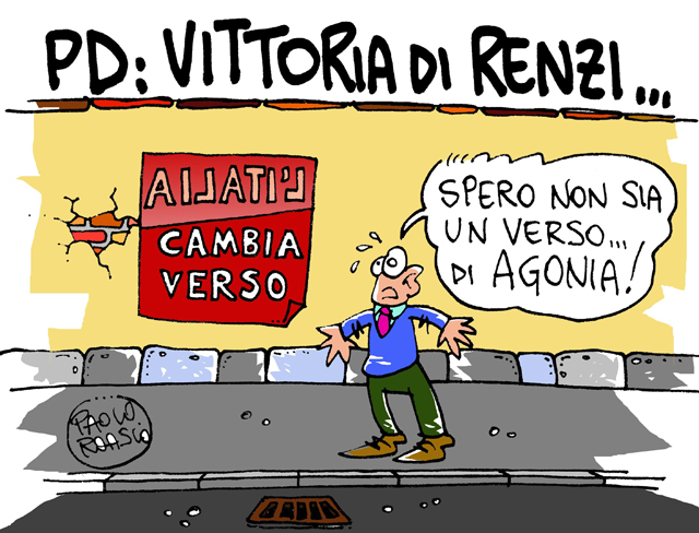 Pd: vittoria di Renzi