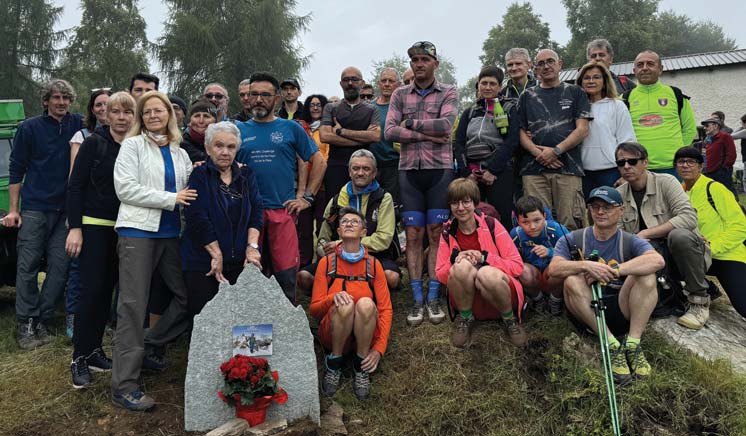 Una pietra per ricordare Paolo