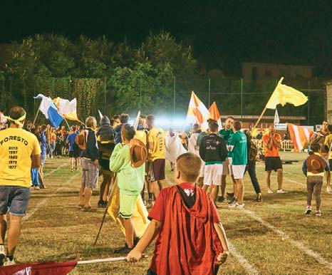 Sei borghi in gara per conquistare il palio