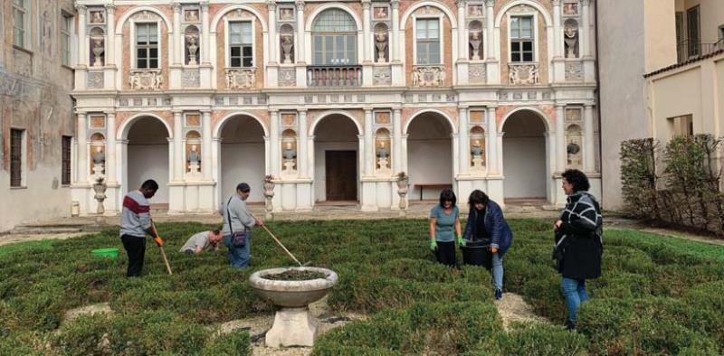 Curano i giardini storici di Savigliano