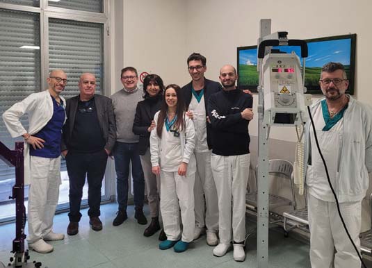 La radiografia  a domicilio
