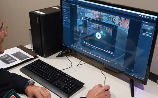 Telecamere agli accessi della citt