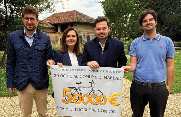 Marene pedala verso il futuro green