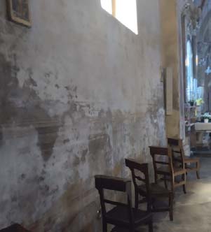 Santuario da rimettere a posto