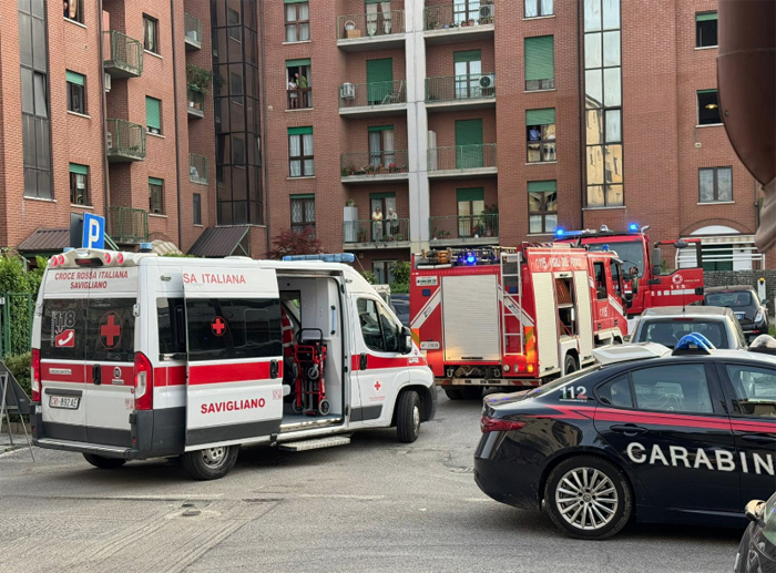 Dramma familiare in un alloggio in via Trento 