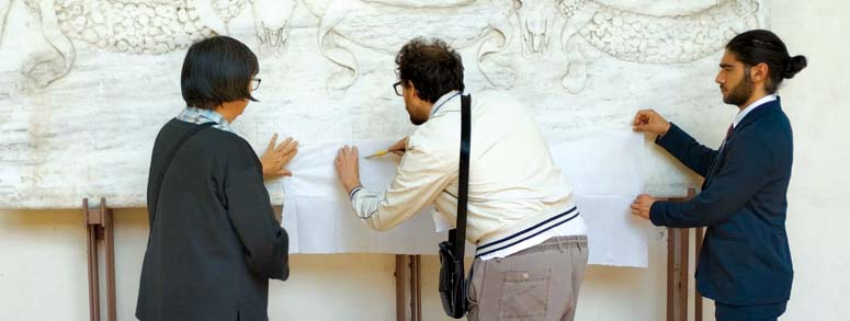Scoperta di Bonis sulla lastra in San Pietro