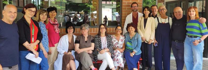 Una panchina rossa contro la violenza