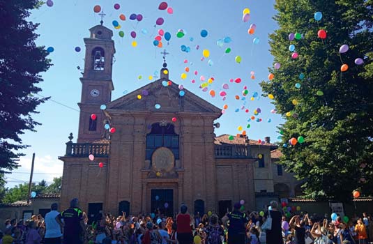 Festa della Sanit green, niente palloncini in cielo