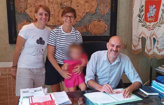 Riconosciute le due mamme di Sofia