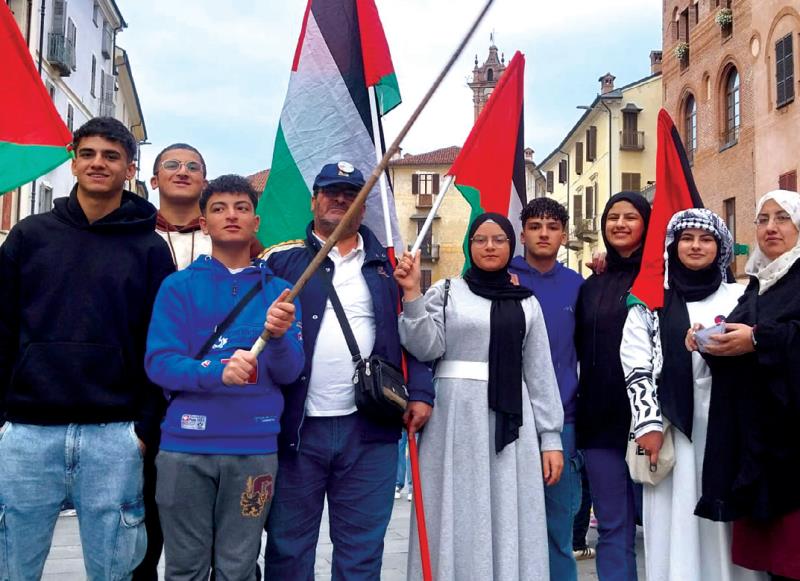 Majdi, fuggito con la famiglia da una terra assediata
