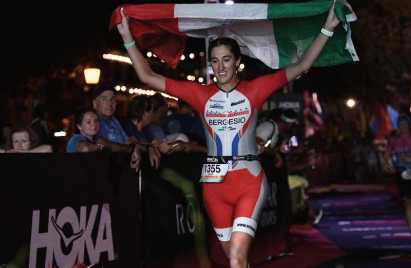 Sara vacilla ma arriva in fondo