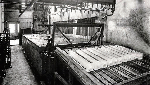 Un ricordo della fabbrica che si trovava in via Umberto I a Racconigi