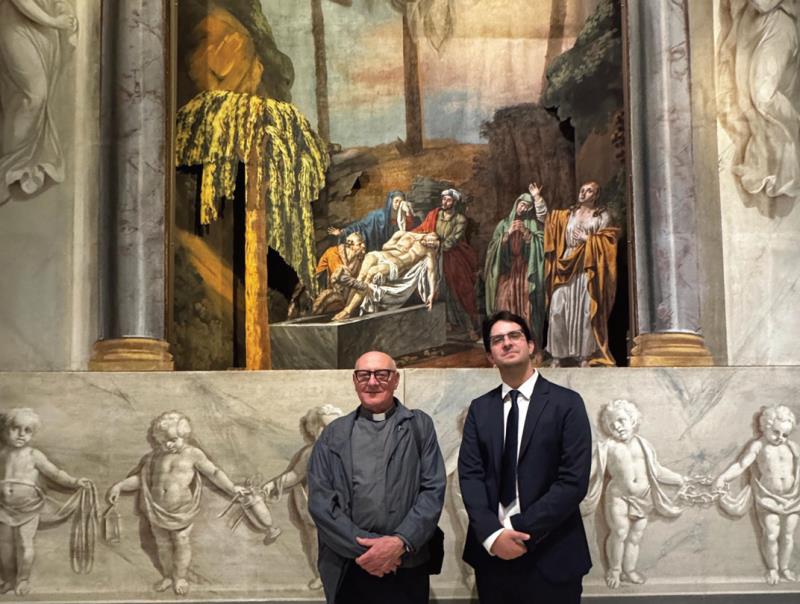 Il Mortorio custodito a Marene in mostra a Roma
