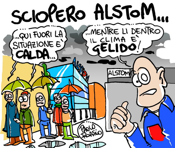 Sciopero Alstom