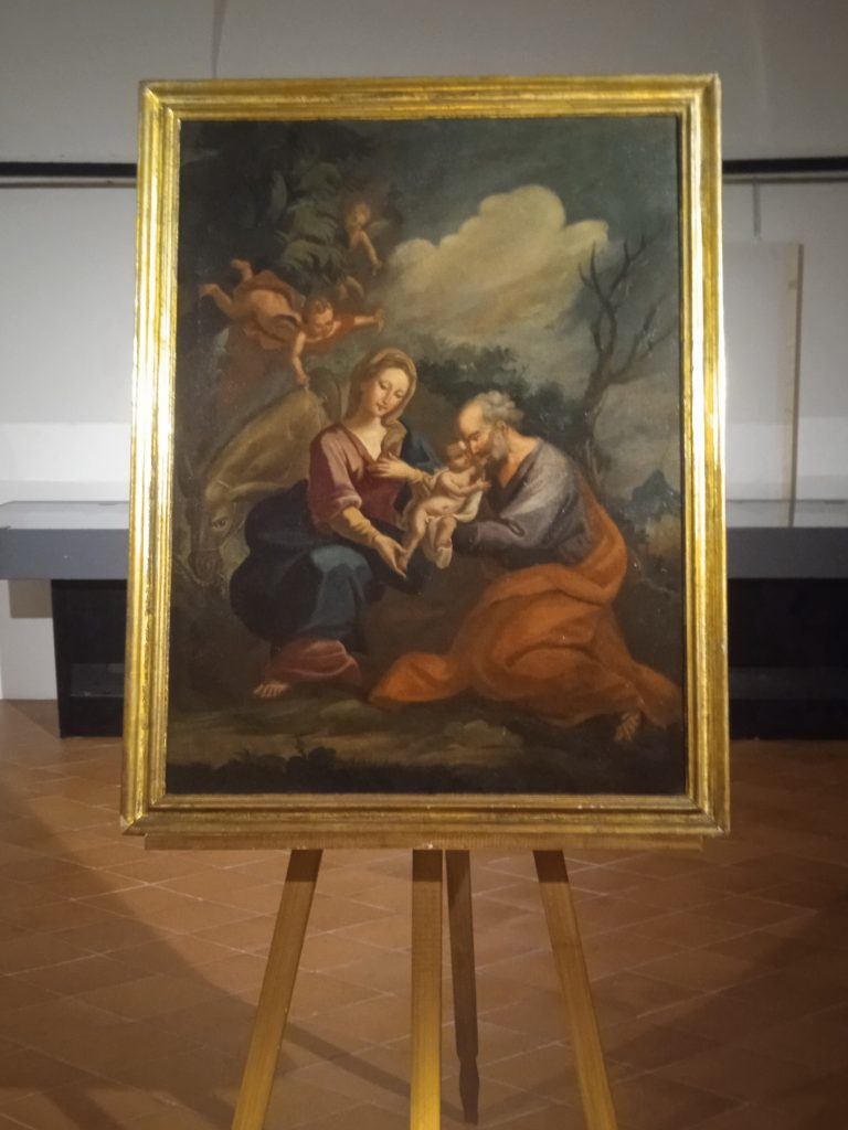 Riposo durante la fuga in  Egitto dep museo (2)