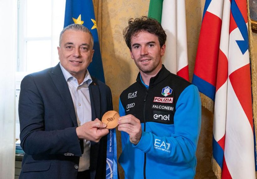 Il vicepresidente Graglia ha ricevuto il campione cuneese Carollo