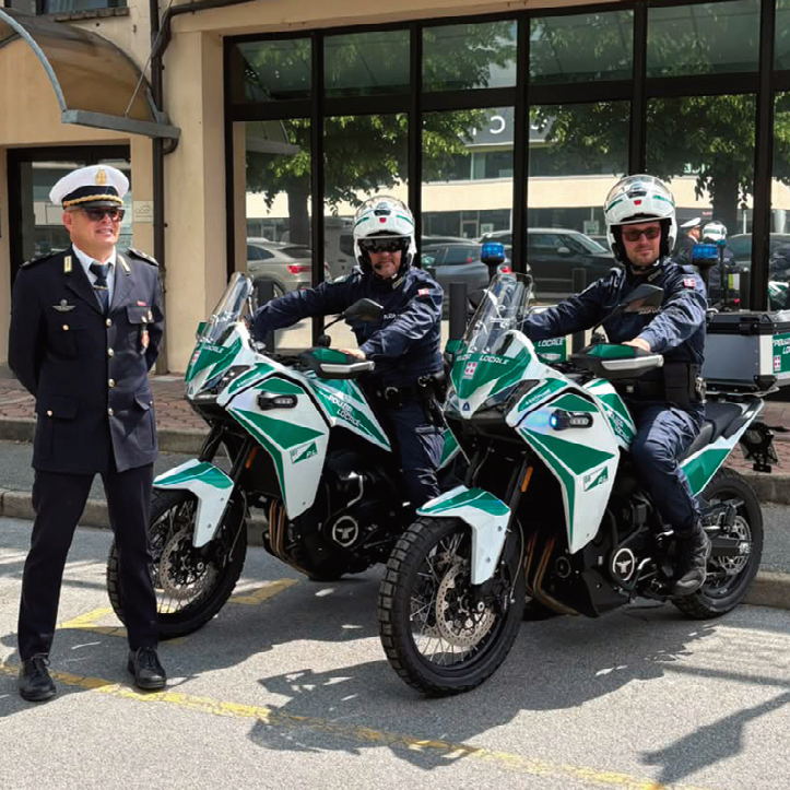 Pattuglie più veloci su due ruote