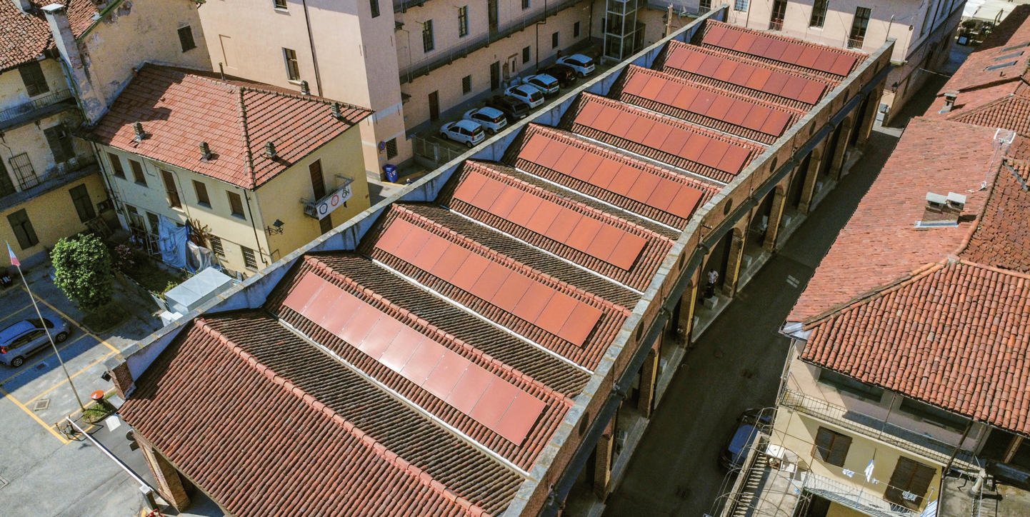 Energia verde sul tetto dell’ala