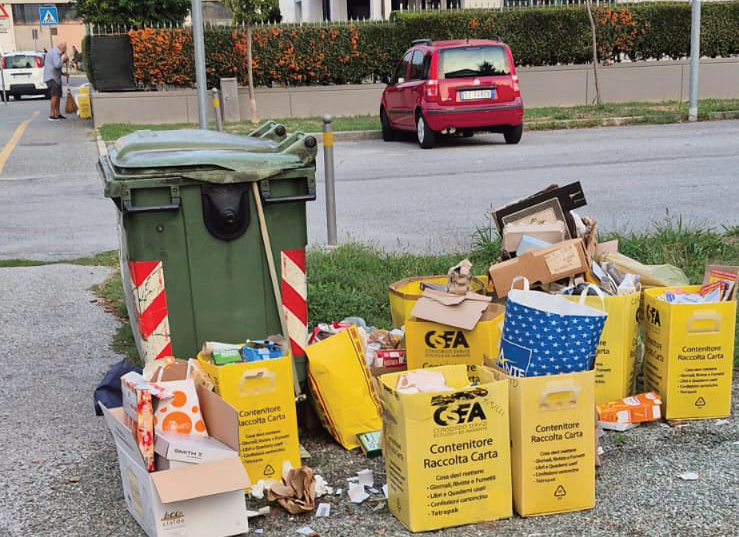 Rifiuti, arriva il sacco con il codice
