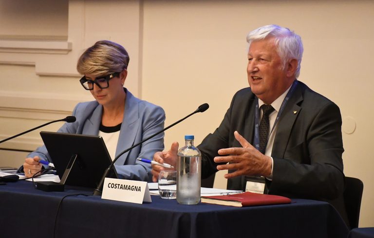 Da sinistra_Giuliana Cirio e Mariano Costamagna