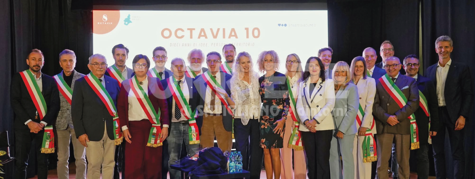 Octavia spegne dieci candeline
