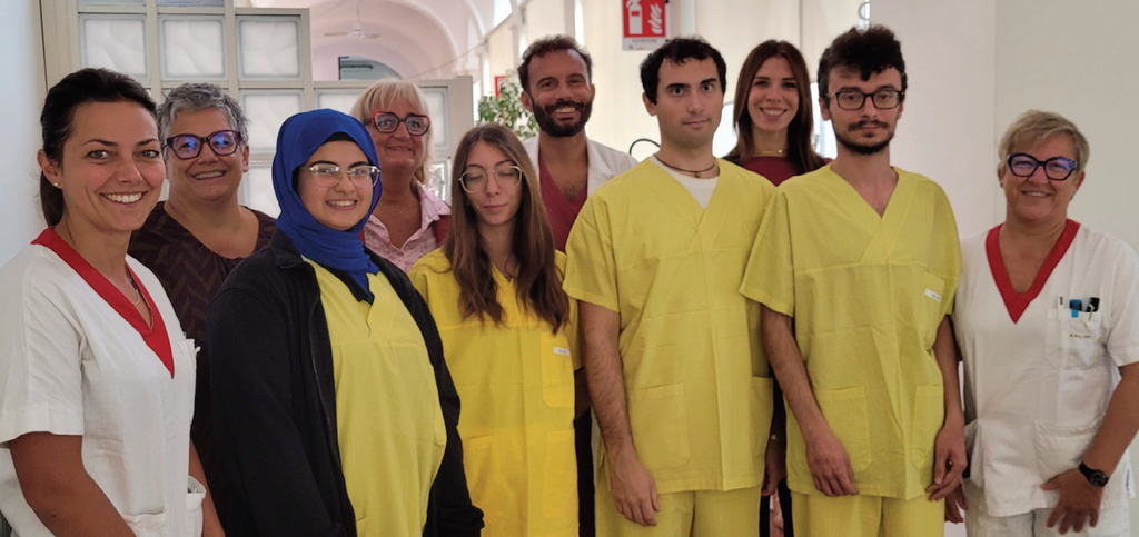 Volontari in giallo al Pronto Soccorso